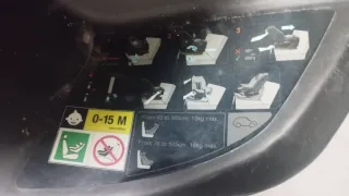 Silla coche bebé 0-15 meses