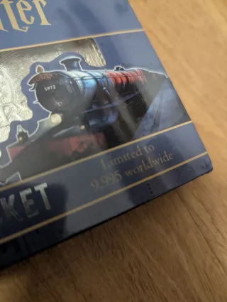 Billete Plata Hogwarts Express Andén 9 3/4