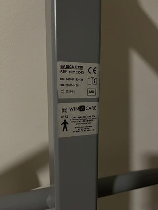 Grúa eléctrica para enfermos