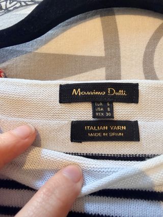 Jersey rayas Massimo Dutti Talla S
