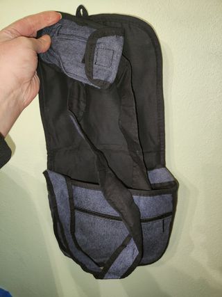 Bolso juvenil con hoja de marihuana