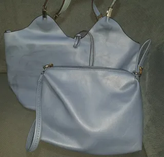 Bolso polipiel azul