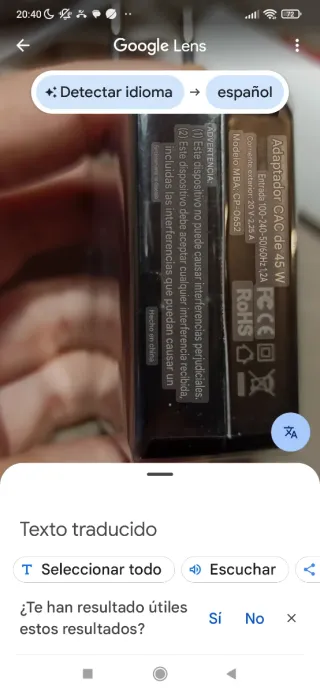 Cargador CYD para portátil