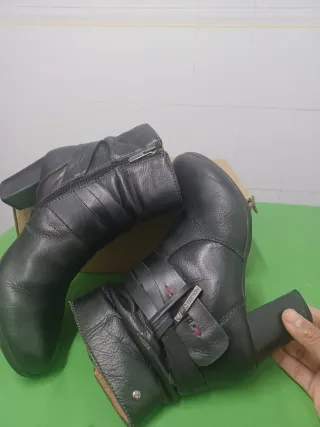 Botines Pikolinos Negros Mujer