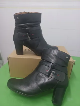 Botines Pikolinos Negros Mujer