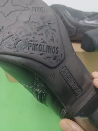 Botines Pikolinos Negros Mujer