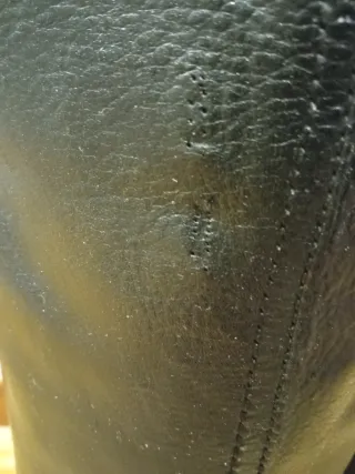 Botas altas de piel negras