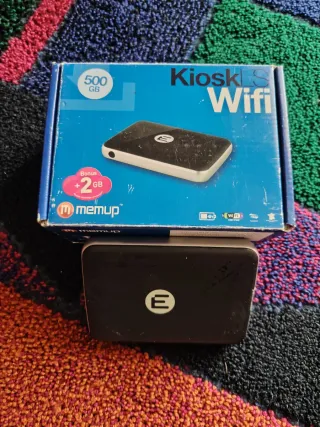 Disco Externo Wi-Fi Kiosk LS 500GB Memup