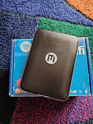 Disco Externo Wi-Fi Kiosk LS 500GB Memup