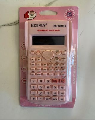 Calculadora Científica KEENLY KK-82MS-D Rosa