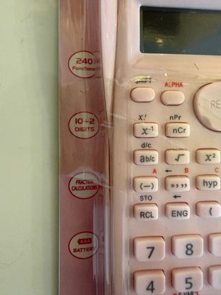 Calculadora Científica KEENLY KK-82MS-D Rosa