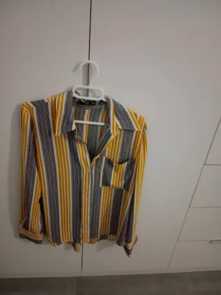 Camisa elegante mujer rayas