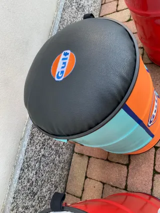 Pouff personalizzati Coca-Cola e Gulf