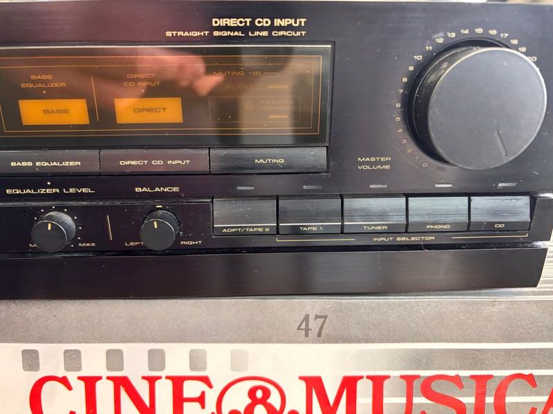 Amplificador Pioneer A-X530 Negro afbeelding 3