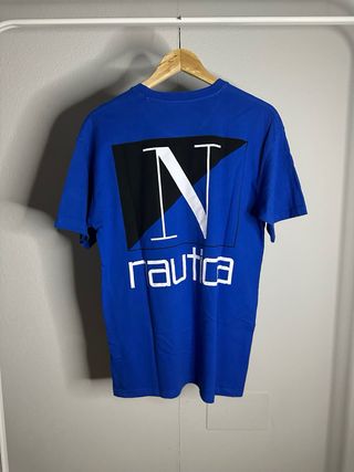 Camiseta Pull&Bear Nautica Talla L Vintage