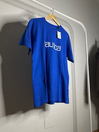 Camiseta Pull&Bear Nautica Talla L Vintage