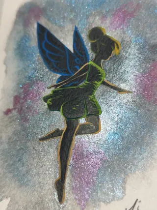 Ilustración Hada 10x15 cm