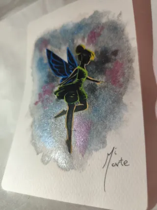 Ilustración Hada 10x15 cm