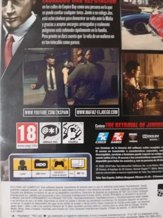 Mafia II PS3