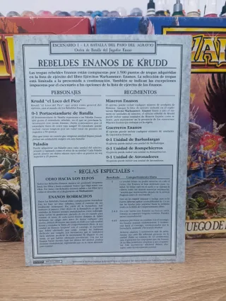 Warhammer La Venganza de Drong