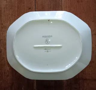 Fuente Vista Alegre, colección "Hoja de tabaco"