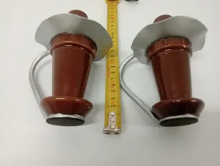 Candelabros artesanales (2 unidades)