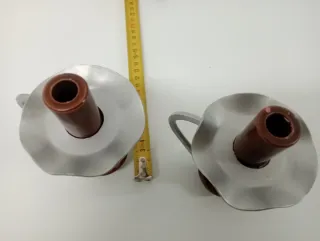 Candelabros artesanales (2 unidades)