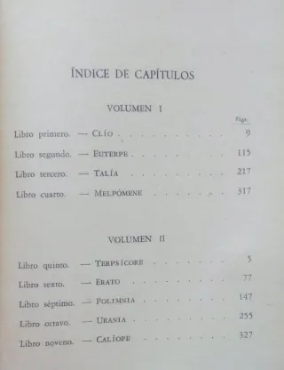Los nueve libros de la historia. Heródoto.