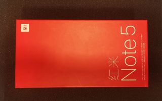 Caja Original Xiaomi Redmi Note 5