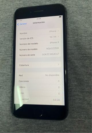 iPhone 8 Negro