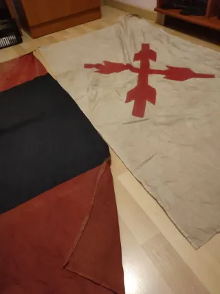 lote de dos Banderas Guerra Civil Española
