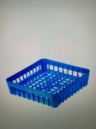 Cesta profesional lavavajillas 35x35x12
