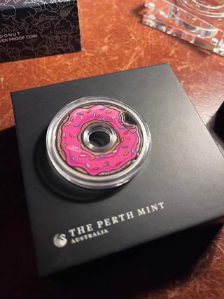 Moneda Donut The Simpsons 2019