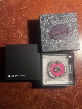 Moneda Donut The Simpsons 2019