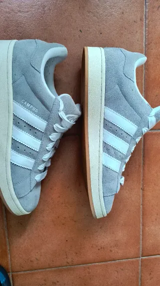 Adidas Campus Originales 00s Gris/Blanco  (44 2/3)