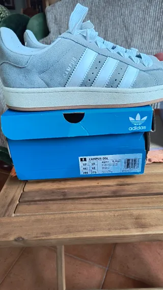 Adidas Campus Originales 00s Gris/Blanco  (44 2/3)