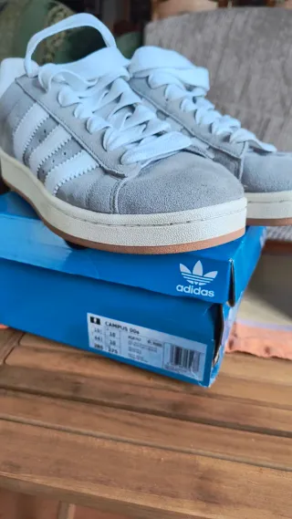 Adidas Campus Originales 00s Gris/Blanco  (44 2/3)
