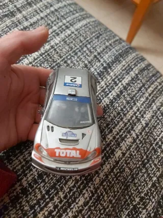 Coche Scalextric Peugeot 206 WRC