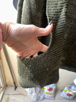 Rebeca de lana talla única