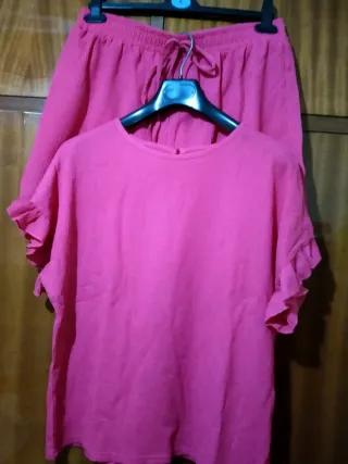 Conjunto rosa sin estrenar
