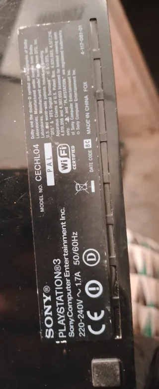 Consola PlayStation 3 Negra