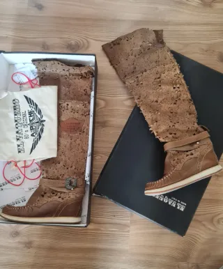 Stivali El Vaquero Marroni/Verde Oliva