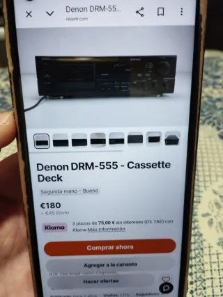 Denon DRM-550 Cassette Deck