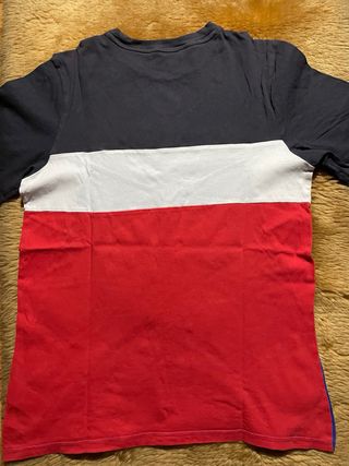 Camiseta Adidas azul y negra talla S