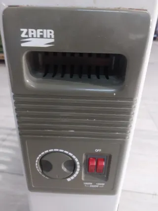 Radiador de aceite blanco