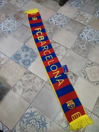 3x2 Bufanda FC Barcelona Oficial Mes que un club