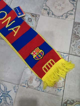 3x2 Bufanda FC Barcelona Oficial Mes que un club