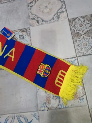 3x2 Bufanda FC Barcelona Oficial Mes que un club