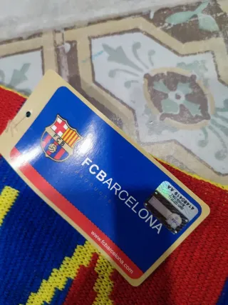 3x2 Bufanda FC Barcelona Oficial Mes que un club