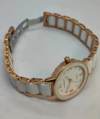 Reloj Viceroy Mujer Cerámica Blanco-Oro